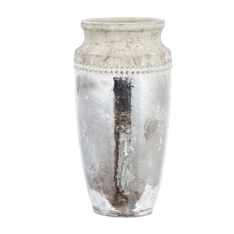 Ваза Vase Argenta silver 33 Серебряный Ваза Vase Argenta silver 33 Серебряный в Кирове | Loft Concept