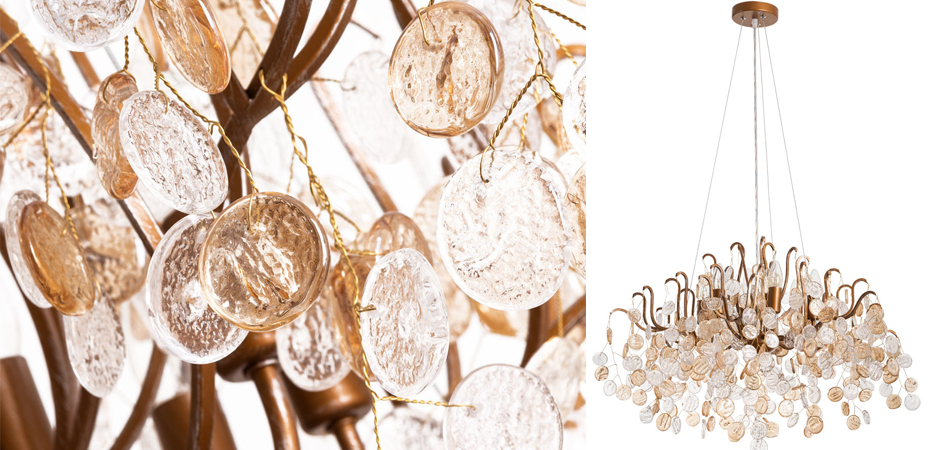 Люстра FAIRYTREE Chandelier Amber Pendants 80 Люстра FAIRYTREE Chandelier Amber Pendants 80 - Loft-Concept в Кирове