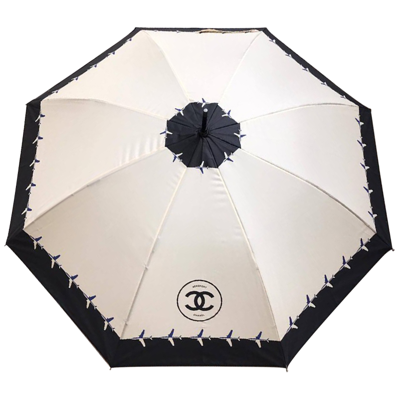 Зонт раскладной CHANEL дизайн 015 Бежевый цвет Бежевый Черный Коричневый Зонт раскладной CHANEL дизайн 015 Бежевый цвет Бежевый Черный Коричневый в Кирове | Loft Concept