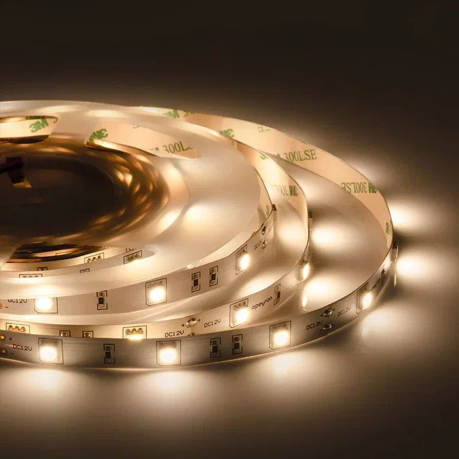 Светодиодная лента 7,2W/m 30LED/m 5050SMD теплый белый 5M Белый Светодиодная лента 7,2W/m 30LED/m 5050SMD теплый белый 5M Белый в Кирове | Loft Concept