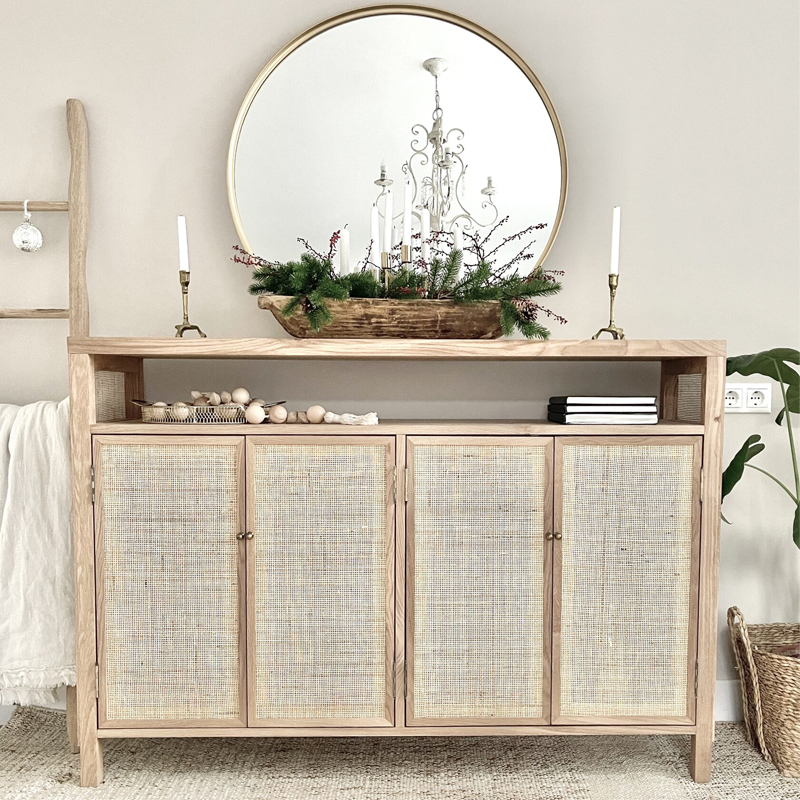 Консоль Angely 4 Doors Console Древесина в Кирове | Loft Concept 