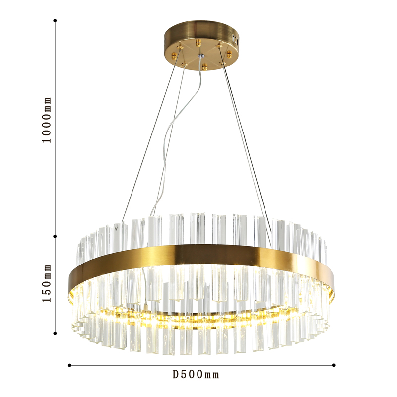 Кольцевая светодиодная люстра Ring Horizontal 50 см в Кирове
