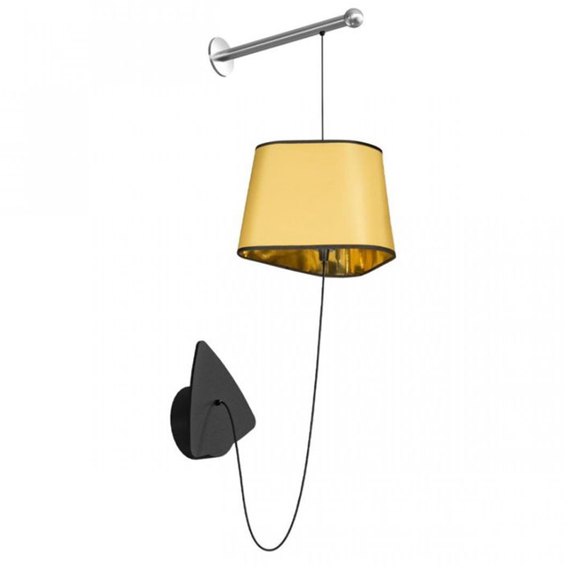 Бра Designheure Lighting Gold Wall Lamp Золотой Черный Бра Designheure Lighting Gold Wall Lamp Золотой Черный в Кирове | Loft Concept