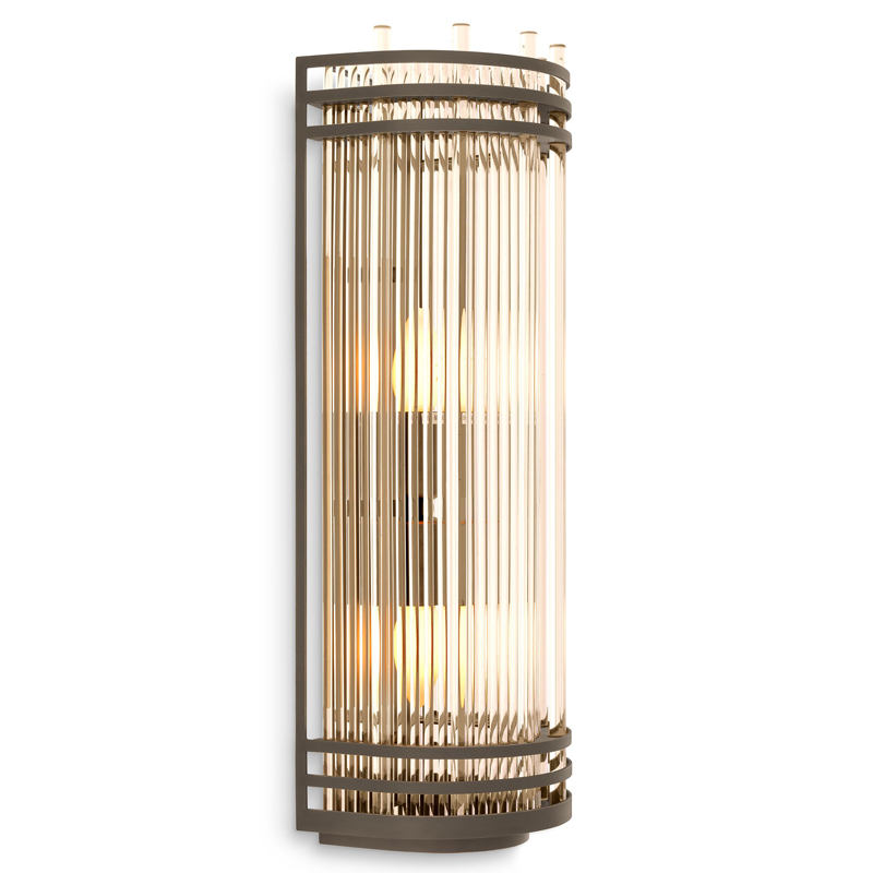 Бра Eichholtz Wall Lamp Gulf L Bronze Бронза Прозрачный Бра Eichholtz Wall Lamp Gulf L Bronze Бронза Прозрачный в Кирове | Loft Concept