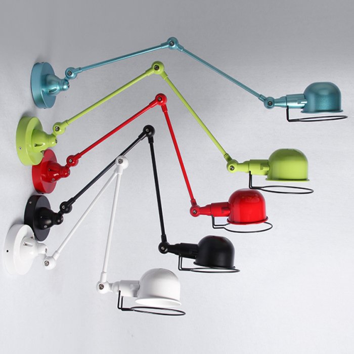 Бра Metal Color Armlamp Белый Черный Красный Салатовый Голубой пастельный Бра Metal Color Armlamp Белый Черный Красный Салатовый Голубой пастельный в Кирове | Loft Concept