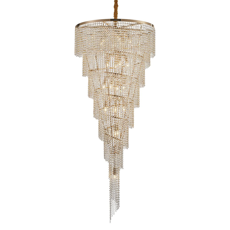 Хрустальная люстра Crystal Art Bronze D70 см Бронзовый Прозрачный Хрустальная люстра Crystal Art Bronze D70 см Бронзовый Прозрачный в Кирове | Loft Concept