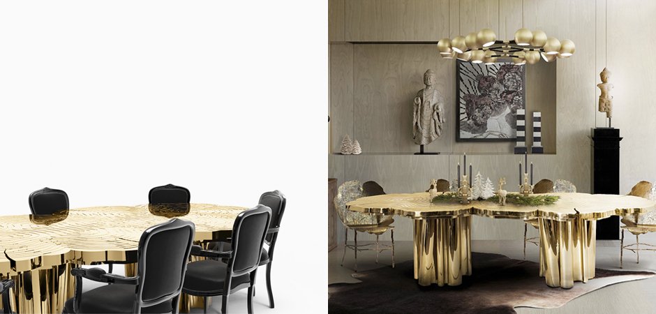 Обеденный стол Fortuna dining table by Boca do lobo Обеденный стол Fortuna dining table by Boca do lobo - Loft-Concept в Кирове