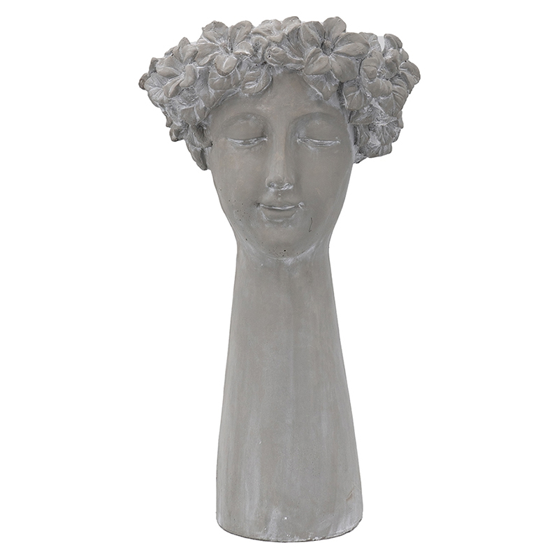 Ваза Agata Bust Vase Серый Ваза Agata Bust Vase Серый в Кирове | Loft Concept