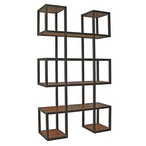 Стеллаж Industrial Loft Metal Wood Block Стеллаж Industrial Loft Metal Wood Block в Кирове | Loft Concept