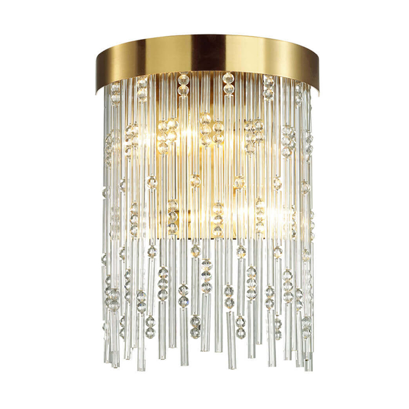 Бра Hailstorm Rain Kerri Wall lamp gold Прозрачный (Transparent) Золотой Бра Hailstorm Rain Kerri Wall lamp gold Прозрачный (Transparent) Золотой в Кирове | Loft Concept