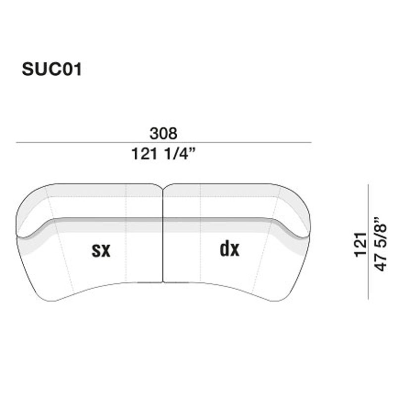 Дизайнерский модульный диван SURF Modular Sofa Дизайнерский модульный диван SURF Modular Sofa в Кирове