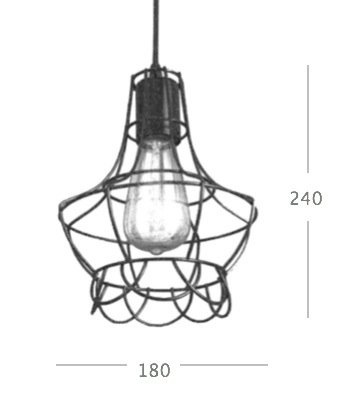 Cветильник Loft Nest Cage №4 в Кирове