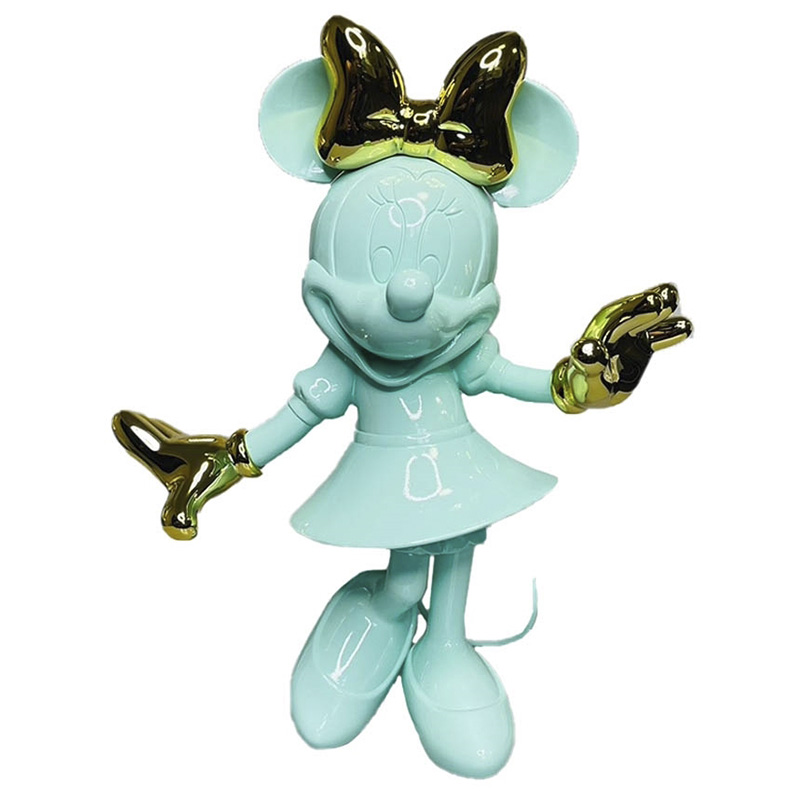 Статуэтка Минни Маус зеленого цвета Minnie Mouse Green Figurine Салатовый Статуэтка Минни Маус зеленого цвета Minnie Mouse Green Figurine Салатовый в Кирове | Loft Concept