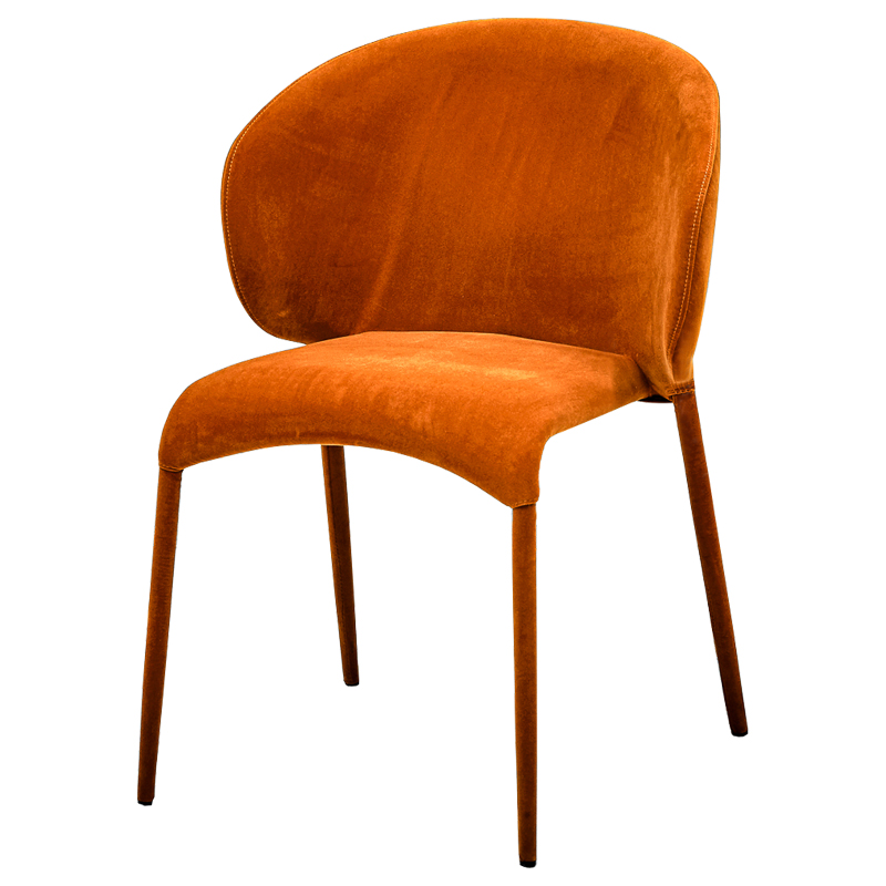 Стул Caroline Stool Orange Оранжевый Стул Caroline Stool Orange Оранжевый в Кирове | Loft Concept