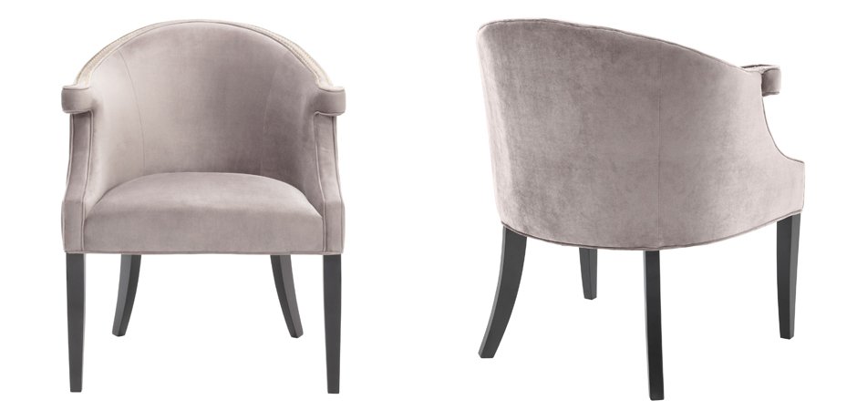 Кресло Eichholtz Chair Margaux taupe Кресло Eichholtz Chair Margaux taupe - Loft-Concept в Кирове