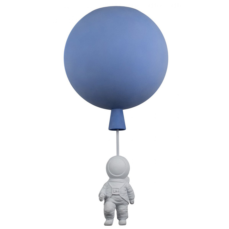 Потолочный светильник Cosmonaut blue ball Синий Потолочный светильник Cosmonaut blue ball Синий в Кирове | Loft Concept