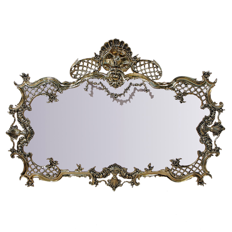 Зеркало настенное в бронзовой раме Grace Gold Mirrors Золотой Зеркало настенное в бронзовой раме Grace Gold Mirrors Золотой в Кирове | Loft Concept