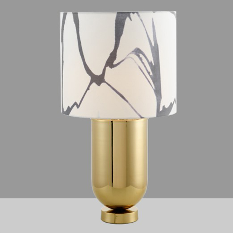 Настольная лампа Adeline Gold Table Lamp Золотой Белый Настольная лампа Adeline Gold Table Lamp Золотой Белый в Кирове | Loft Concept