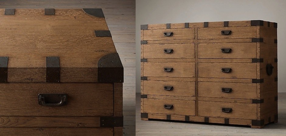 Комод в винтажном стиле Vintage Antique Oak Big Комод в винтажном стиле Vintage Antique Oak Big - Loft-Concept в Кирове