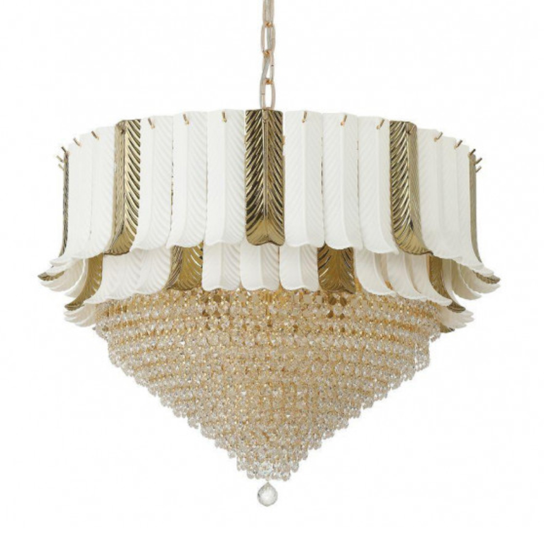 Люстра Aronson Chandelier 70 Прозрачный Золотой Люстра Aronson Chandelier 70 Прозрачный Золотой в Кирове | Loft Concept