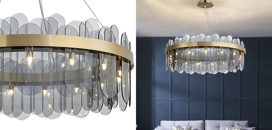Люстра Blount Chandelier Smokey Люстра Blount Chandelier Smokey - Loft-Concept в Кирове