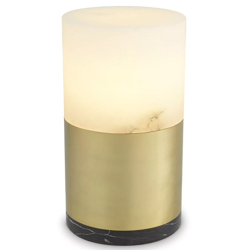 Настольная лампа Eichholtz Table Lamp McLean 20 cm Черный Латунь Бежевый Настольная лампа Eichholtz Table Lamp McLean 20 cm Черный Латунь Бежевый в Кирове | Loft Concept