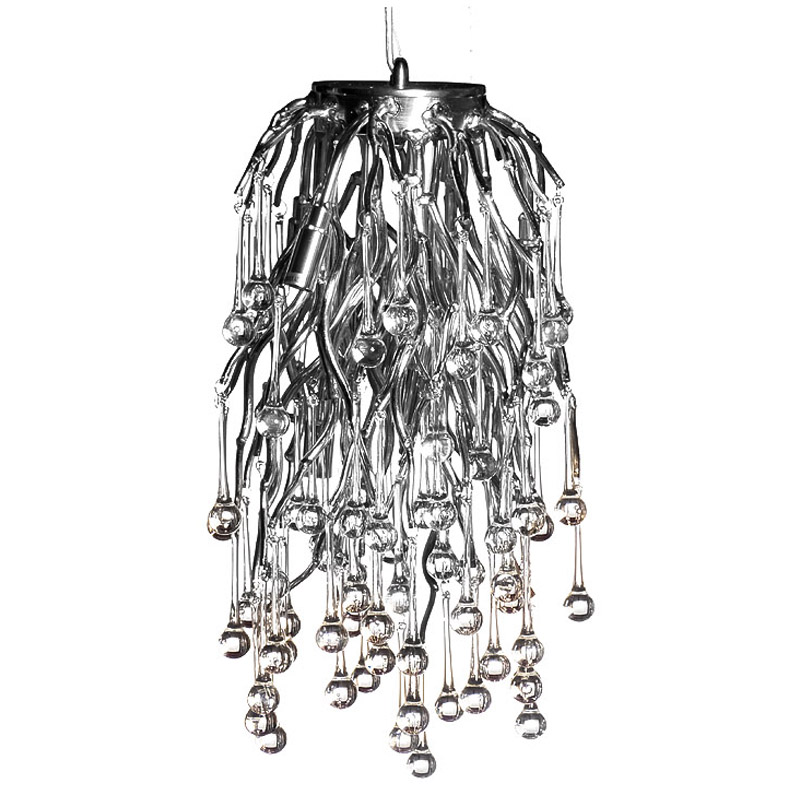 Подвесной светильник Droplet Chrome Hanging Lamp Золотой Шампань Подвесной светильник Droplet Chrome Hanging Lamp Золотой Шампань в Кирове | Loft Concept