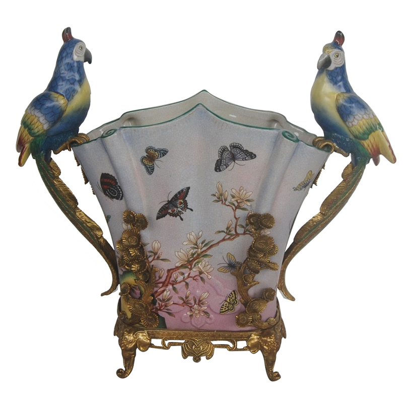 Ваза Parrots Guards Vase Бронза Мульти Ваза Parrots Guards Vase Бронза Мульти в Кирове | Loft Concept