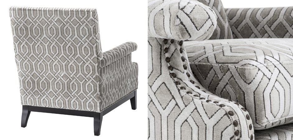 Кресло Eichholtz Chair Goldoni Grey Кресло Eichholtz Chair Goldoni Grey - Loft-Concept в Кирове