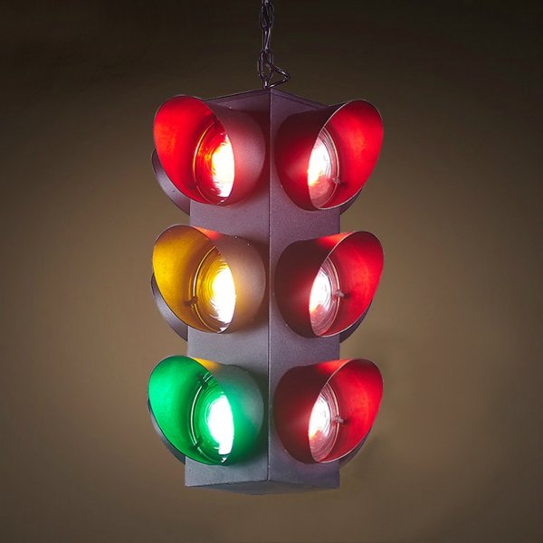 Подвесной светильник Светофор Loft Traffic Light Pendant Подвесной светильник Светофор Loft Traffic Light Pendant в Кирове | Loft Concept
