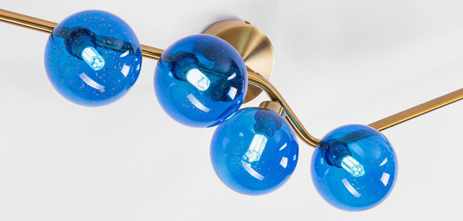 Бра Cherry FLUSH MOUNT Wall Lamp blue - Loft-Concept в Кирове