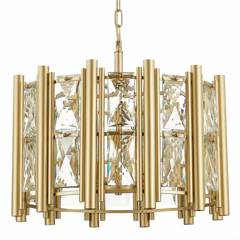 Люстра Rivelen Chandelier D50 Золотой Шампань Прозрачное Стекло Люстра Rivelen Chandelier D50 Золотой Шампань Прозрачное Стекло в Кирове | Loft Concept
