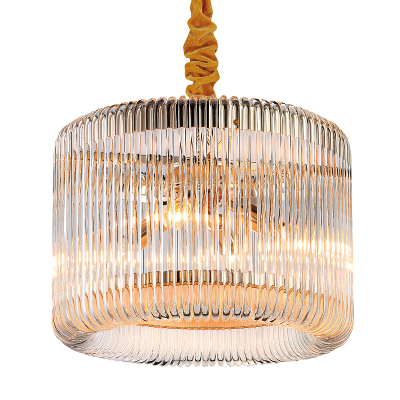 Люстра Lammert Chandelier 40 Глянцевое золото Прозрачный Люстра Lammert Chandelier 40 Глянцевое золото Прозрачный в Кирове | Loft Concept