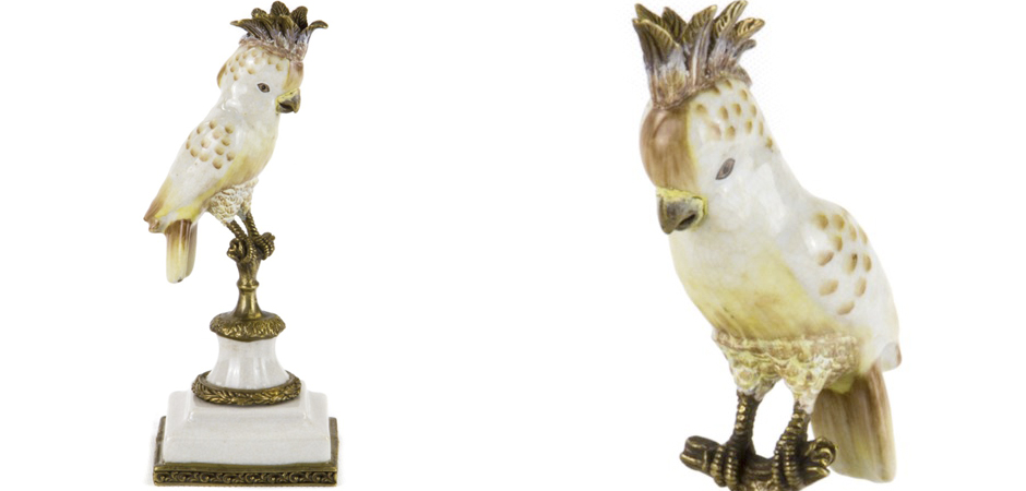 Статуэтка White Crested Parrot Статуэтка White Crested Parrot - Loft-Concept в Кирове