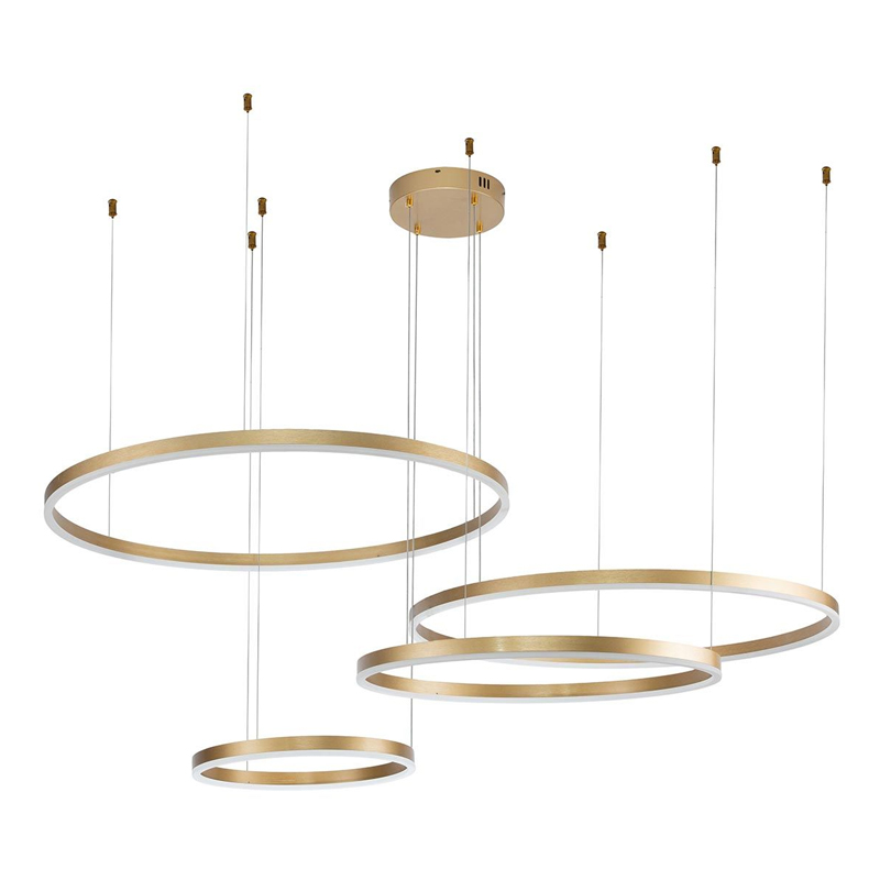 Подвесной светильник Neo Circles Gold Золотой Подвесной светильник Neo Circles Gold Золотой в Кирове | Loft Concept