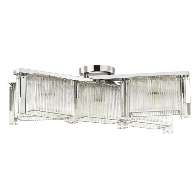 Люстра Madelen Chrome Chandelier 5 Хром Прозрачный (Transparent) Люстра Madelen Chrome Chandelier 5 Хром Прозрачный (Transparent) в Кирове | Loft Concept