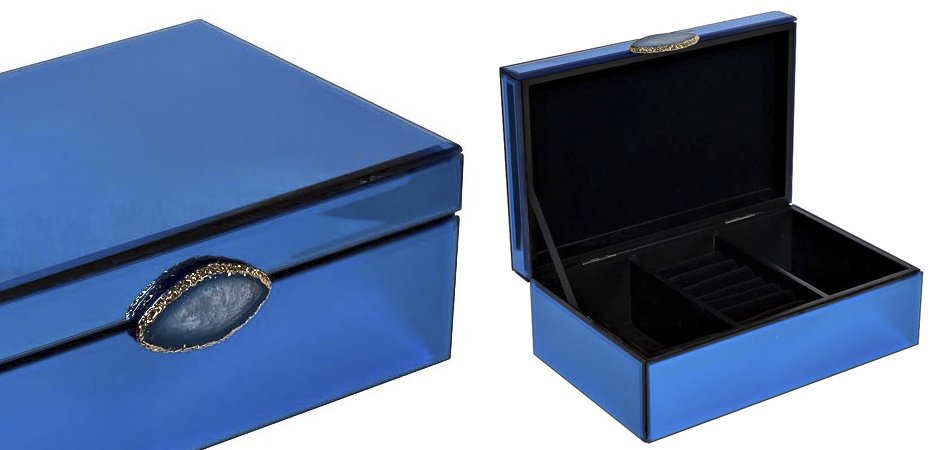 Шкатулка Blue Surprise Parallelepiped Шкатулка Blue Surprise Parallelepiped - Loft-Concept в Кирове