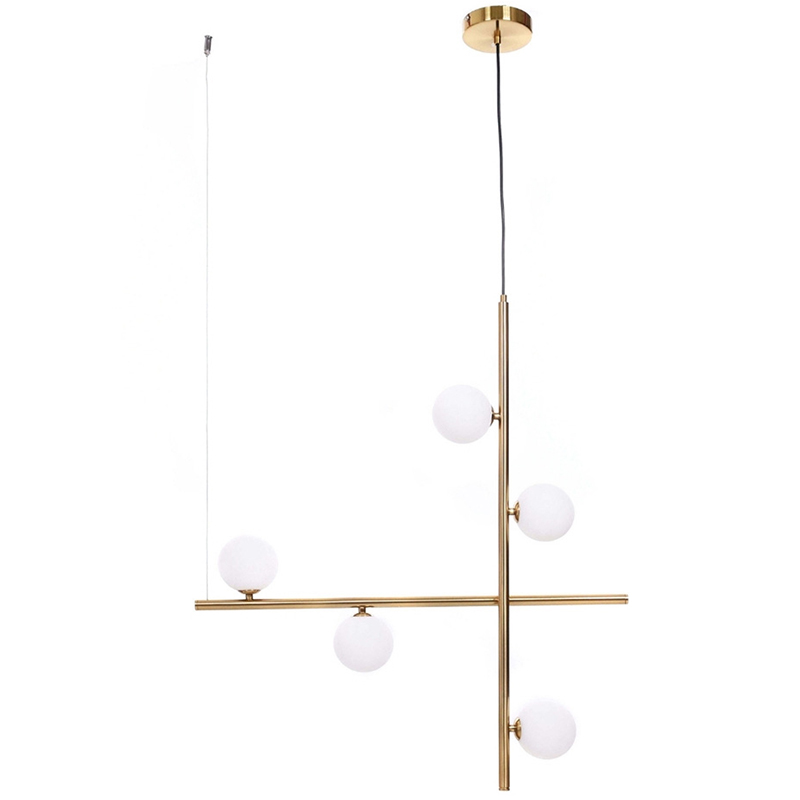 Люстра Crossed Lines B.LUX C Ball Медь Белый Люстра Crossed Lines B.LUX C Ball Медь Белый в Кирове | Loft Concept