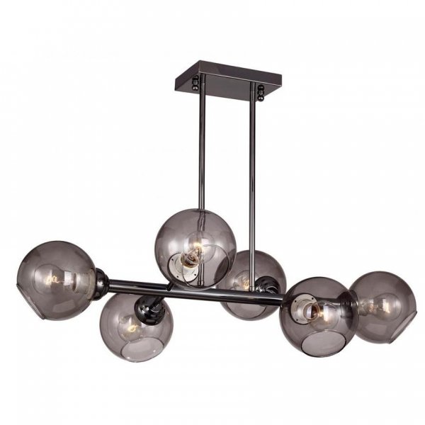 Люстра Glass Bubble Chandelier Black Черный Люстра Glass Bubble Chandelier Black Черный в Кирове | Loft Concept