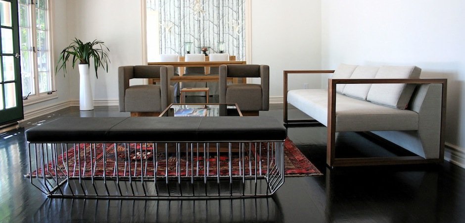 Банкетка Reza Feiz leather Bench Банкетка Reza Feiz leather Bench - Loft-Concept в Кирове