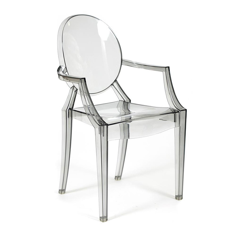 Стул Transparent Chair серый Прозрачный Серый Стул Transparent Chair серый Прозрачный Серый в Кирове | Loft Concept