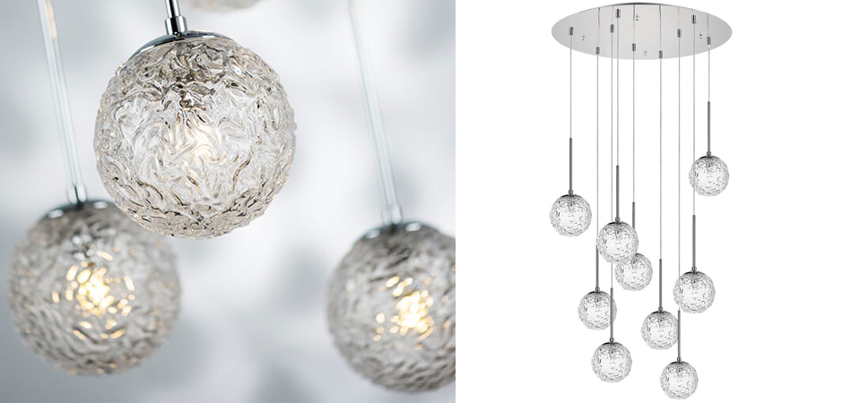 Люстра Soranzo Glass Balls 9 Люстра Soranzo Glass Balls 9 - Loft-Concept в Кирове