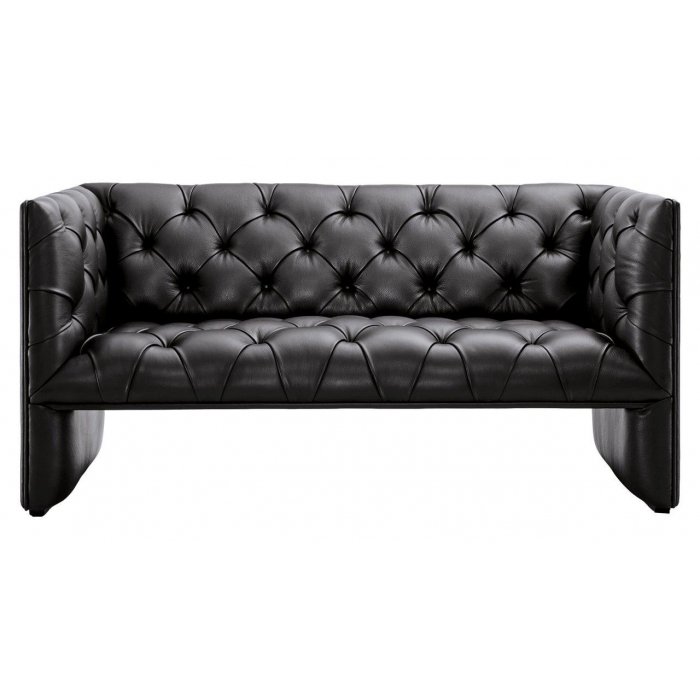 Диван Edwards Loveseat Черный Диван Edwards Loveseat Черный в Кирове | Loft Concept