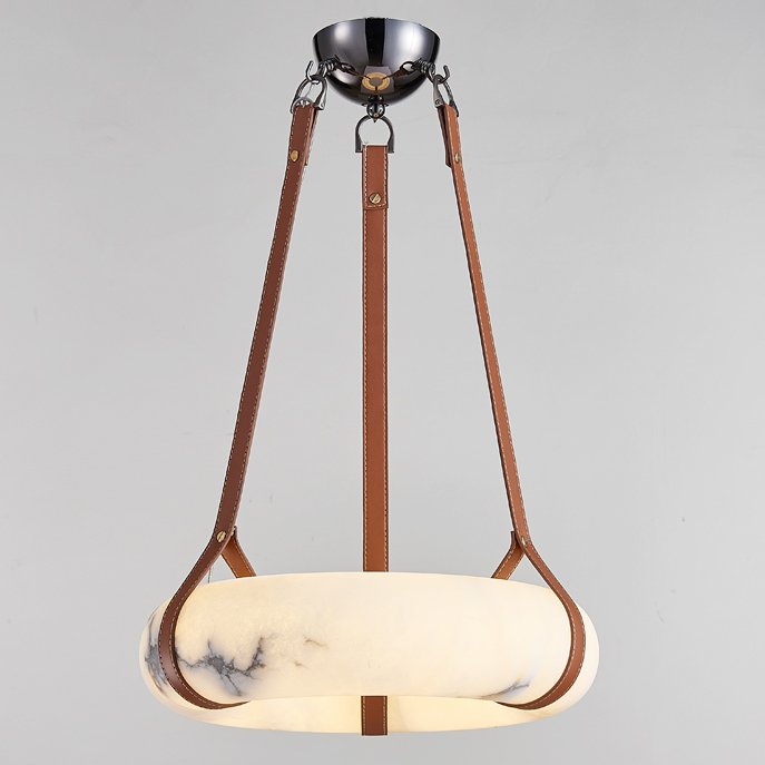 Люстра OSLO Pendant light Белый Коричневый Люстра OSLO Pendant light Белый Коричневый в Кирове | Loft Concept