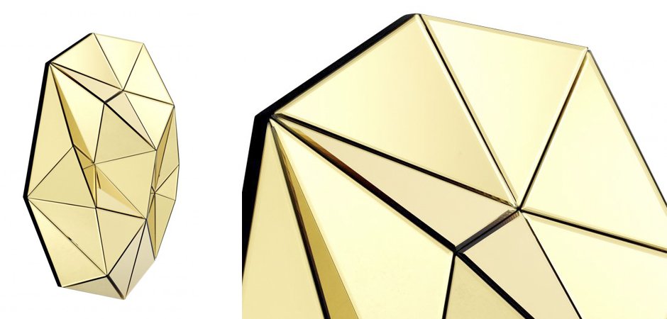 Зеркало Eichholtz Mirror Topanga Gold Зеркало Eichholtz Mirror Topanga Gold - Loft-Concept в Кирове