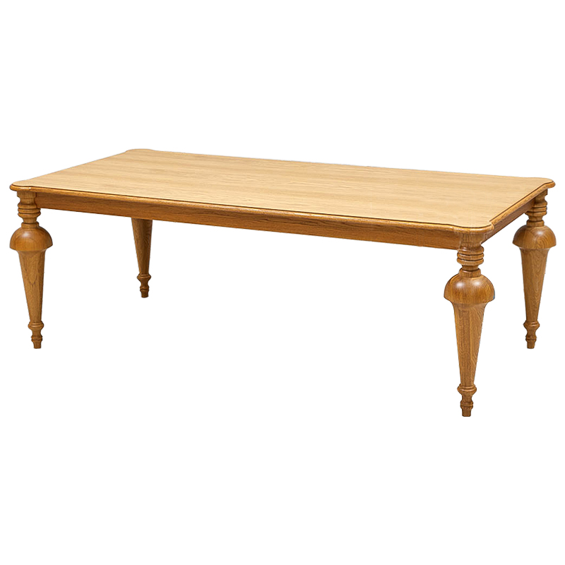 Обеденный деревянный стол Kelise Dinner Table Древесина Обеденный деревянный стол Kelise Dinner Table Древесина в Кирове | Loft Concept