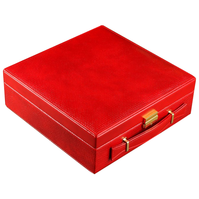 Шкатулка Rowan Jewerly Organizer Box red Красный Шкатулка Rowan Jewerly Organizer Box red Красный в Кирове | Loft Concept