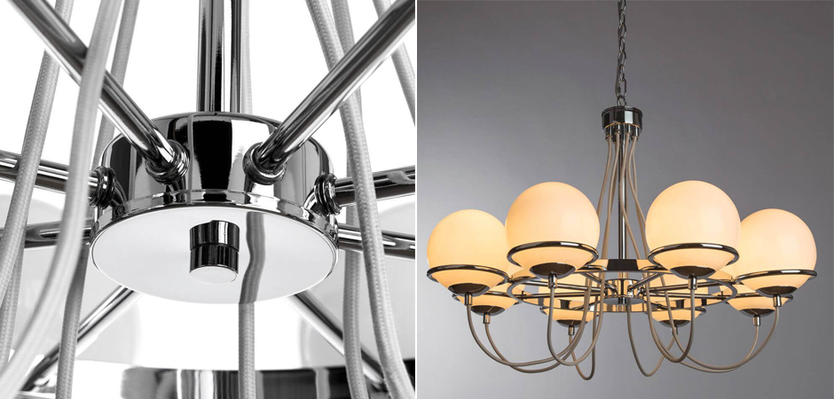Люстра Melissa Chandelier Chromium Люстра Melissa Chandelier Chromium - Loft-Concept в Кирове