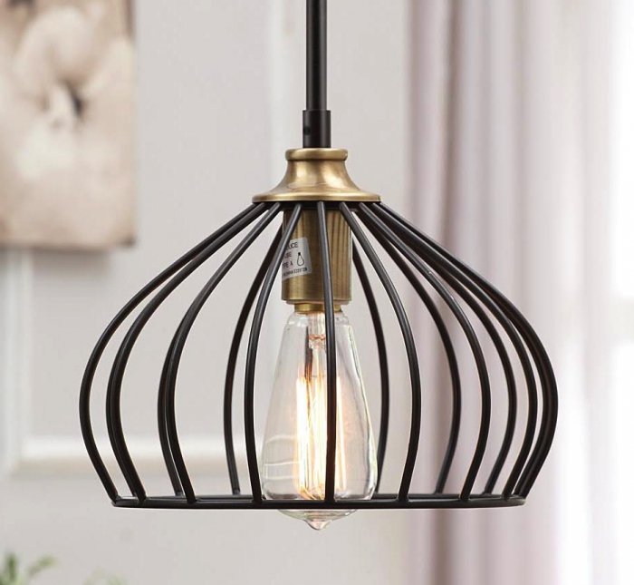 Подвесной светильник Loft Teardrop Metal Pendant Черный Подвесной светильник Loft Teardrop Metal Pendant Черный в Кирове | Loft Concept