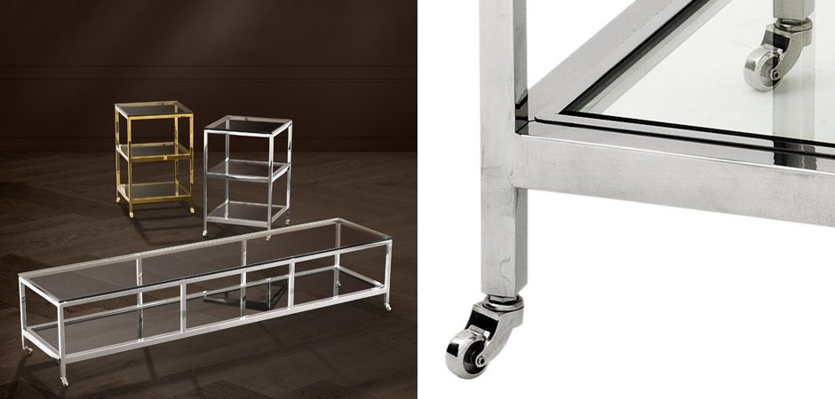 Приставной стол Eichholtz Side Table Hutton Приставной стол Eichholtz Side Table Hutton - Loft-Concept в Кирове